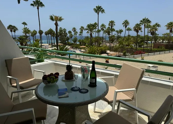شقة Cosy Flat With Sea View, Pool And Terrace In Altamira-complex In - Playa Del Duque *